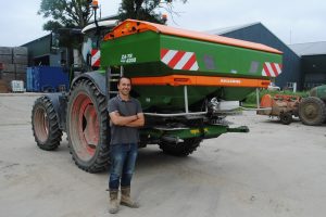 Amazone ZA TS ProfisPro Tronic Veel techniek voor een kunstmeststrooier