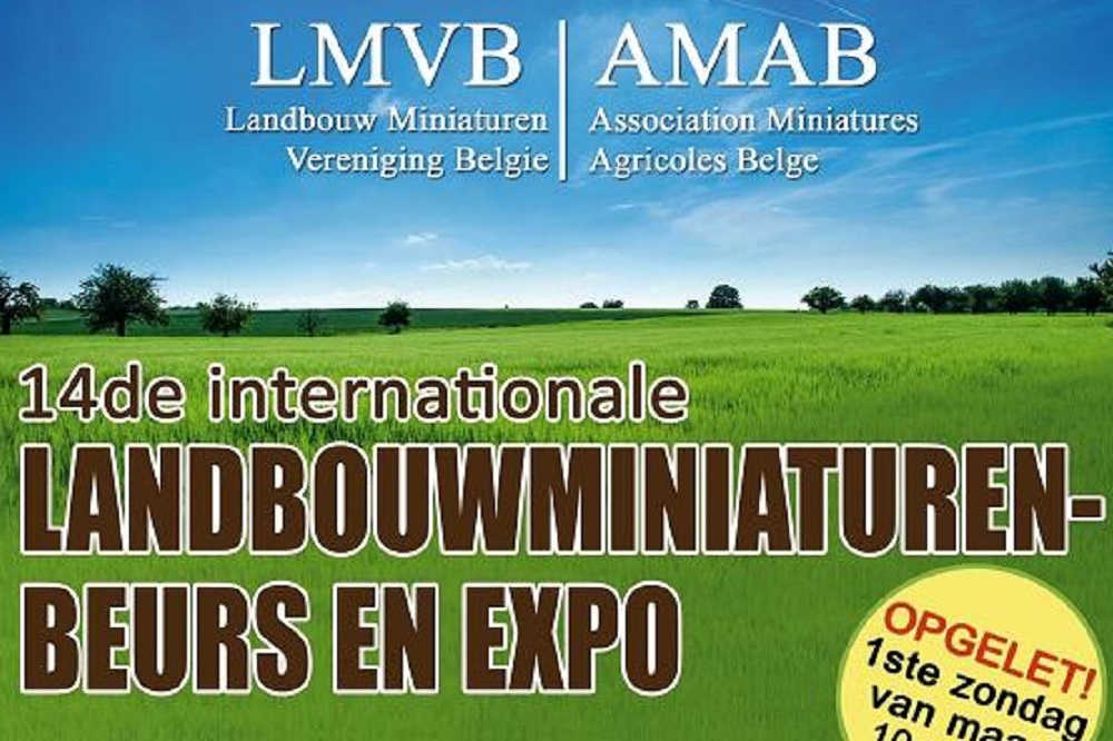 landbouwminiaturenbeurs Hoegaarden