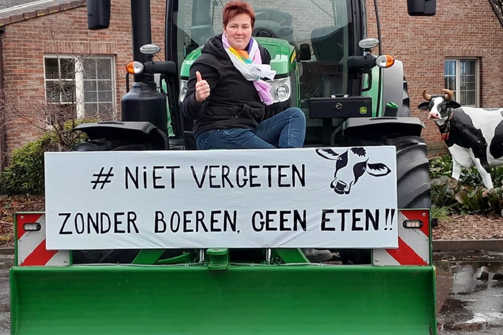 Land- en tuinbouwvrouwen hebben boodschap voor deelnemers Sneukeltocht