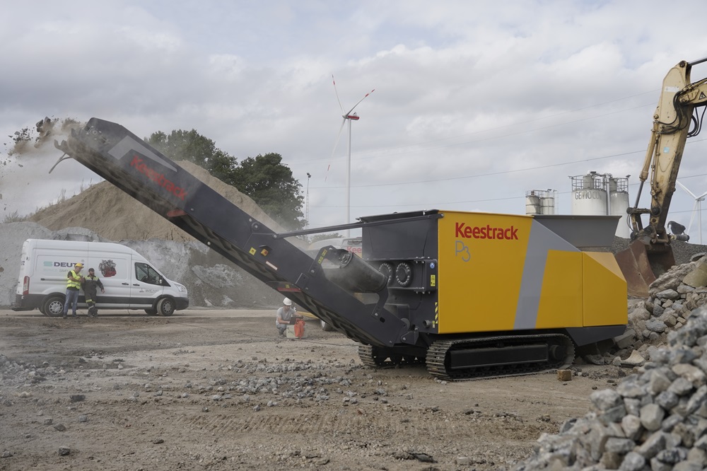 Keestrack Shredder kiest voor nieuwe DEUTZ motor