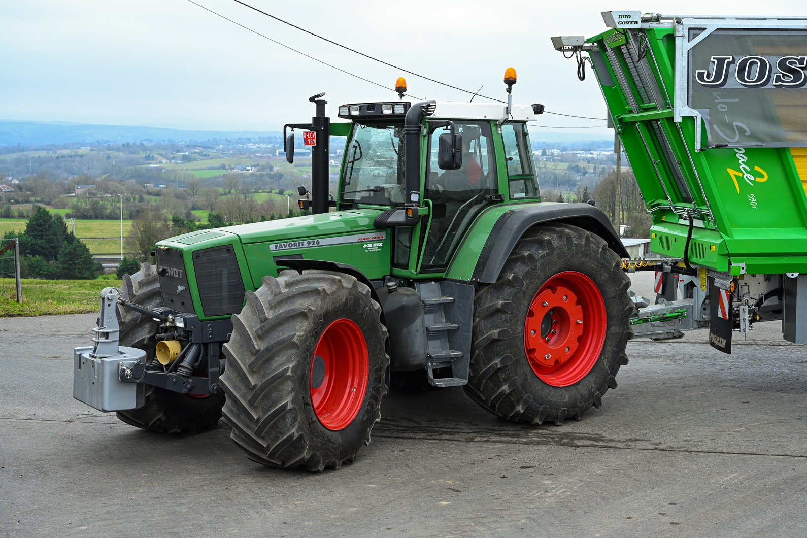 Fendt Uren op de teller